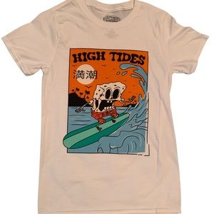 SpongeBob High Tide Skeleton Shirt
